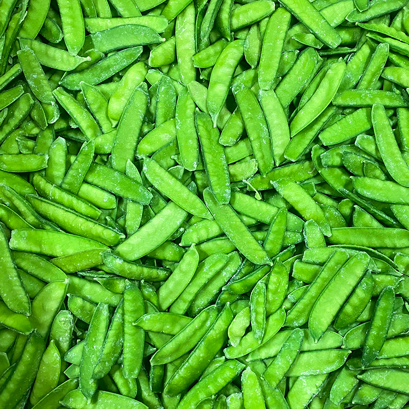 Vainas de guisantes IQF